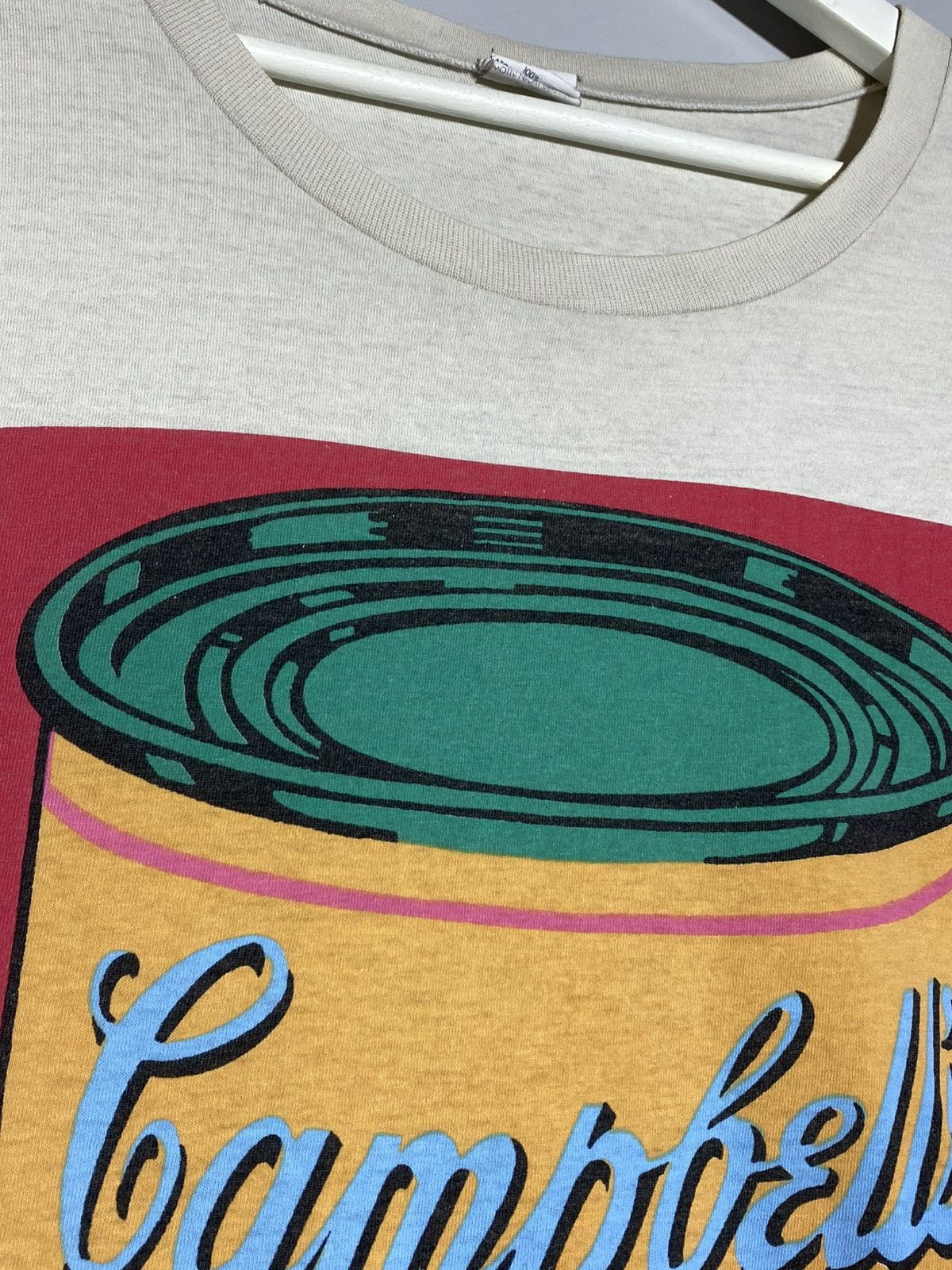 Andy Warhol 1993 Andy Warhol Tomato Soup Vintage Graphic T-shirt Size US XL / EU 56 / 4 - 10 Thumbnail