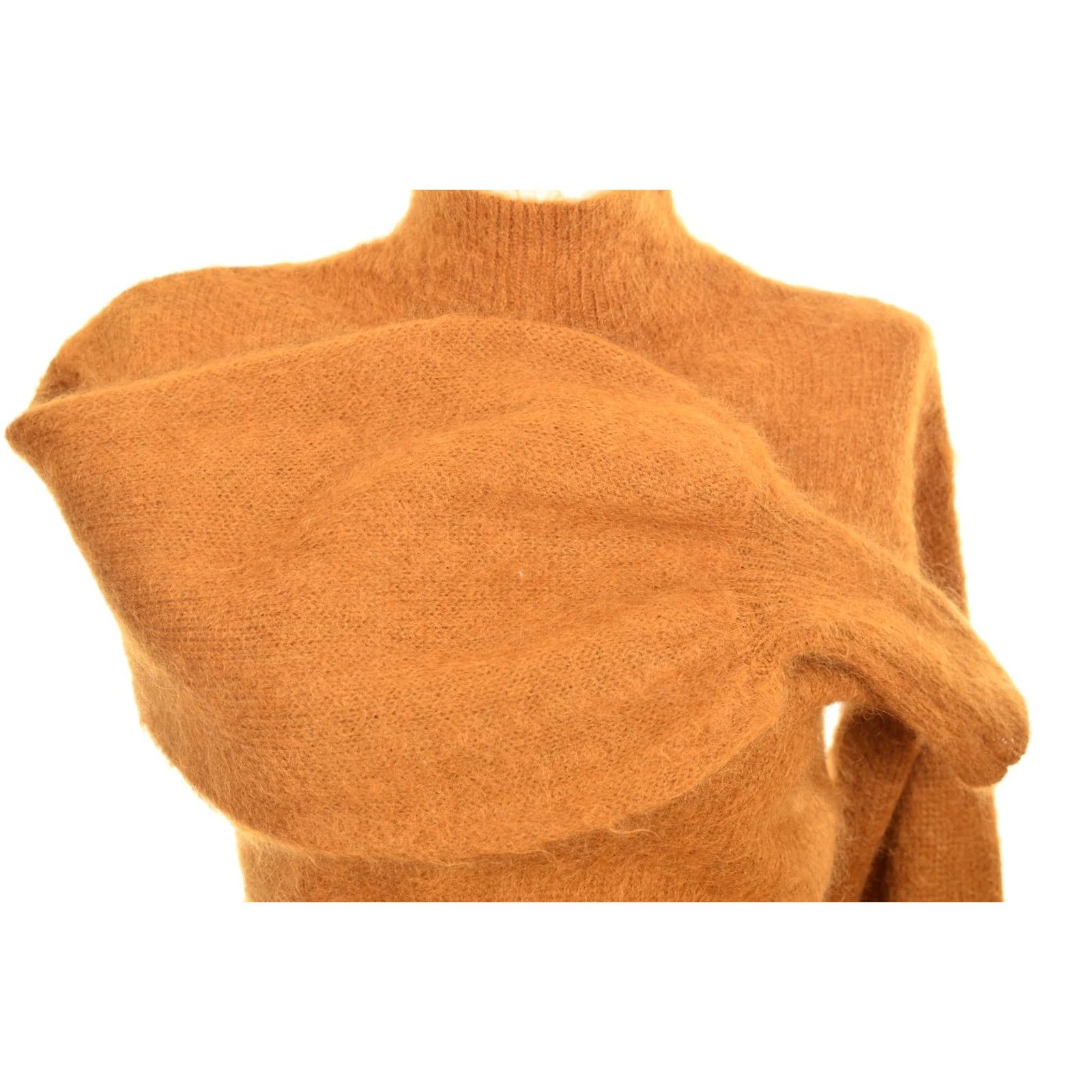 Zimmermann Zimmermann Sweater Mustard Mohair-Blend Size 0 Women Pullover Brown Adults-M? Size XS / US 0-2 / IT 36-38 - 5 Thumbnail