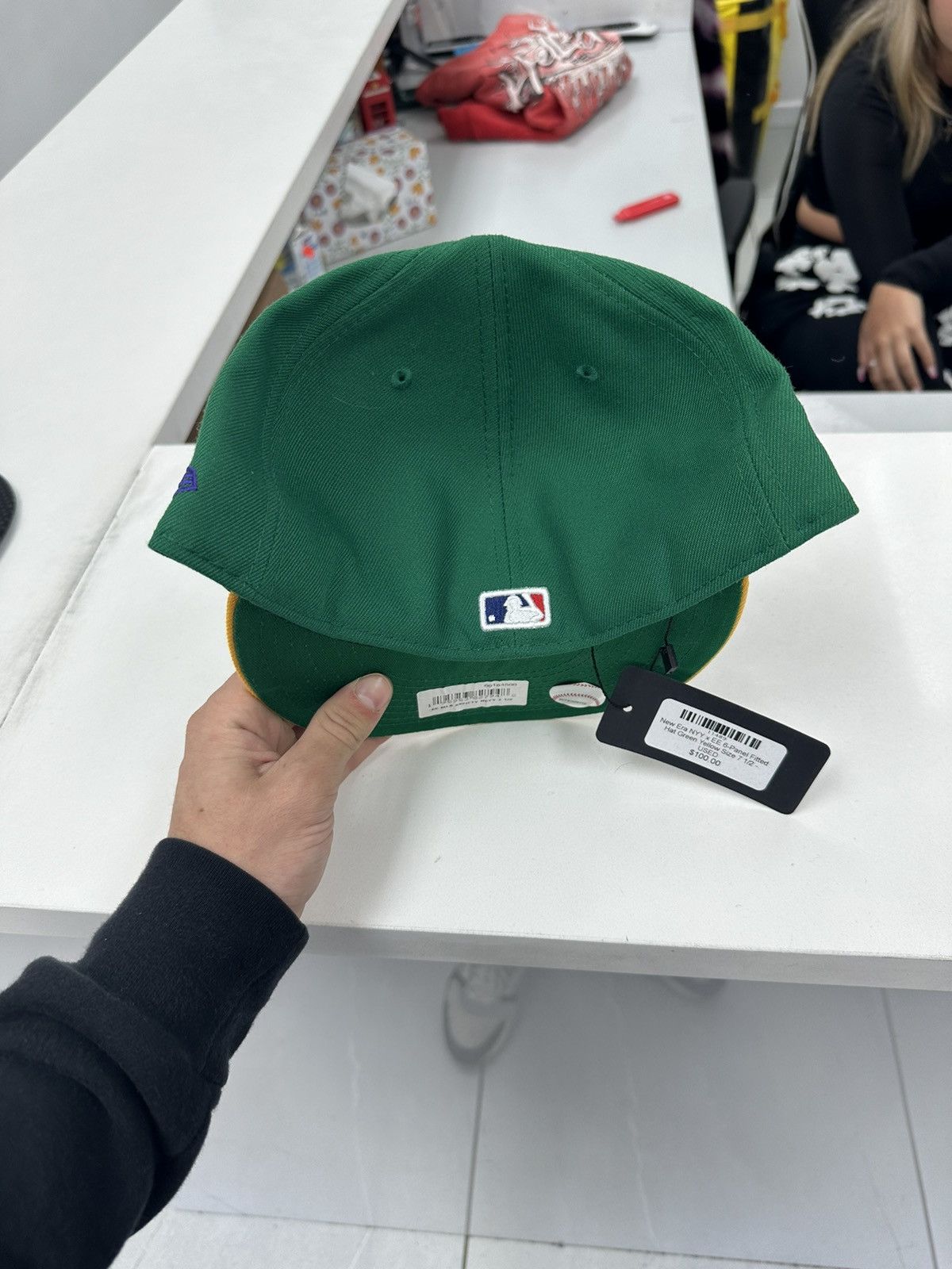 Eric Emanuel New Era NY Yankees green yellow fitted hat
