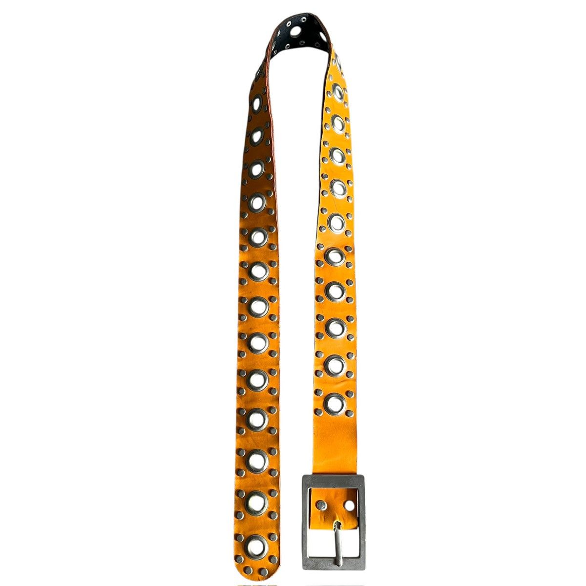 Hysteric Glamour 📢SENDOFFER📢 Japanese Y2K Full Metal Studded Belt Size 32 - 2 Thumbnail