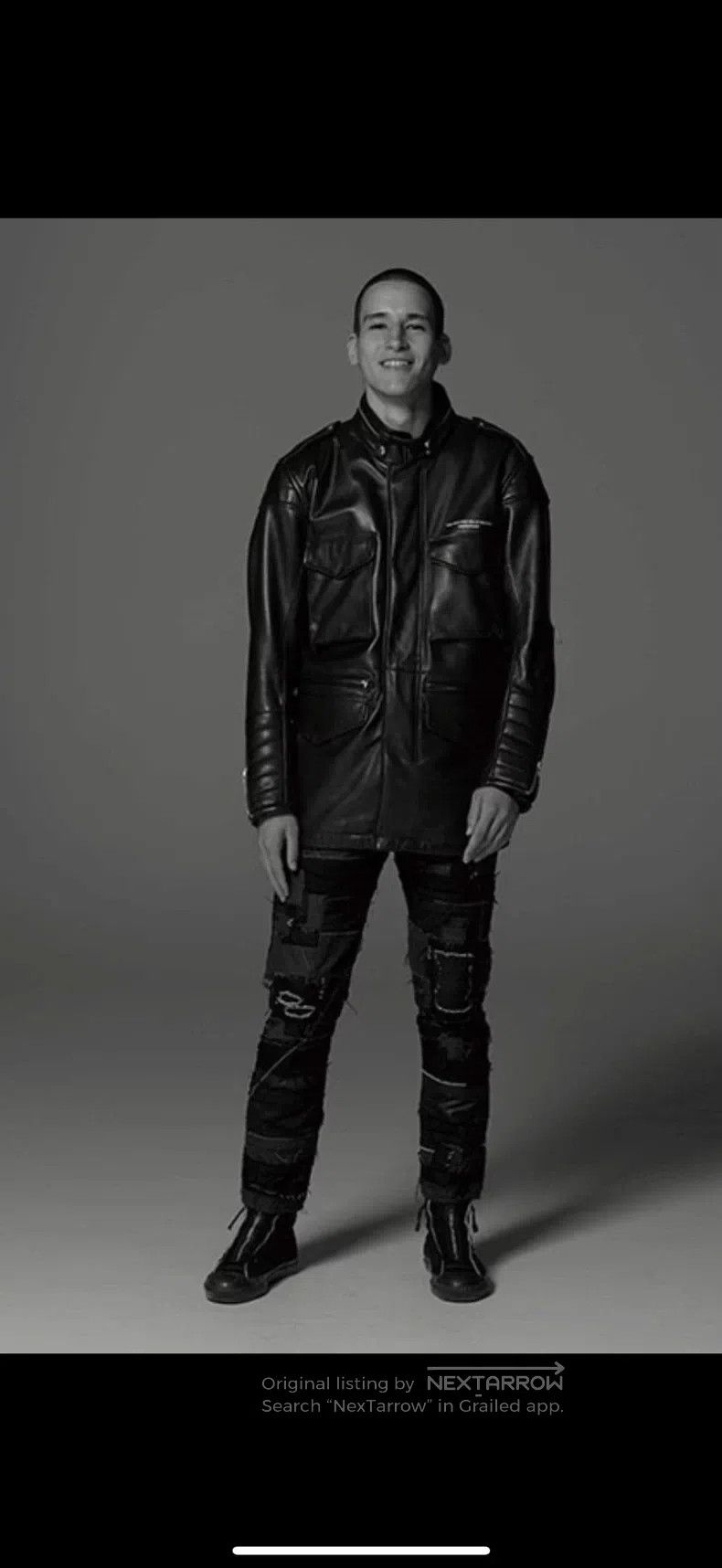 Neighborhood Neighborhood Leather Jacket, Size M Size US M / EU 48-50 / 2 - 1 Thumbnail