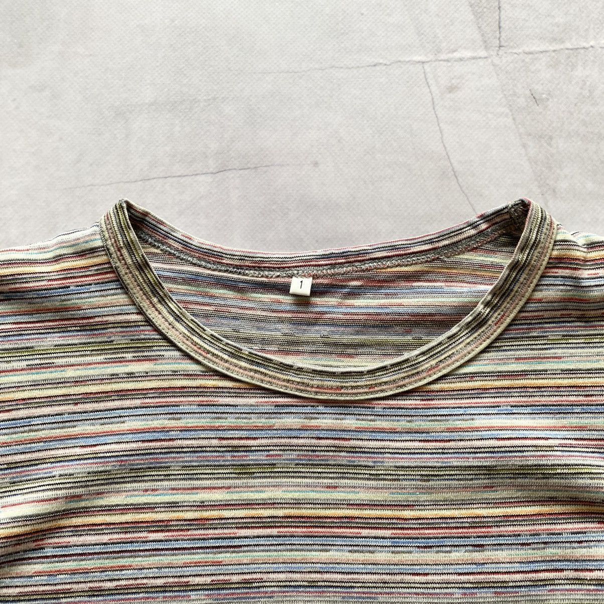 Hysteric Glamour × Japanese Brand × Sarah Pacini Japan Striped Missoni Vibe Hysteric Glamour Style T Shirt Size S / US 4 / IT 40 - 3 Thumbnail