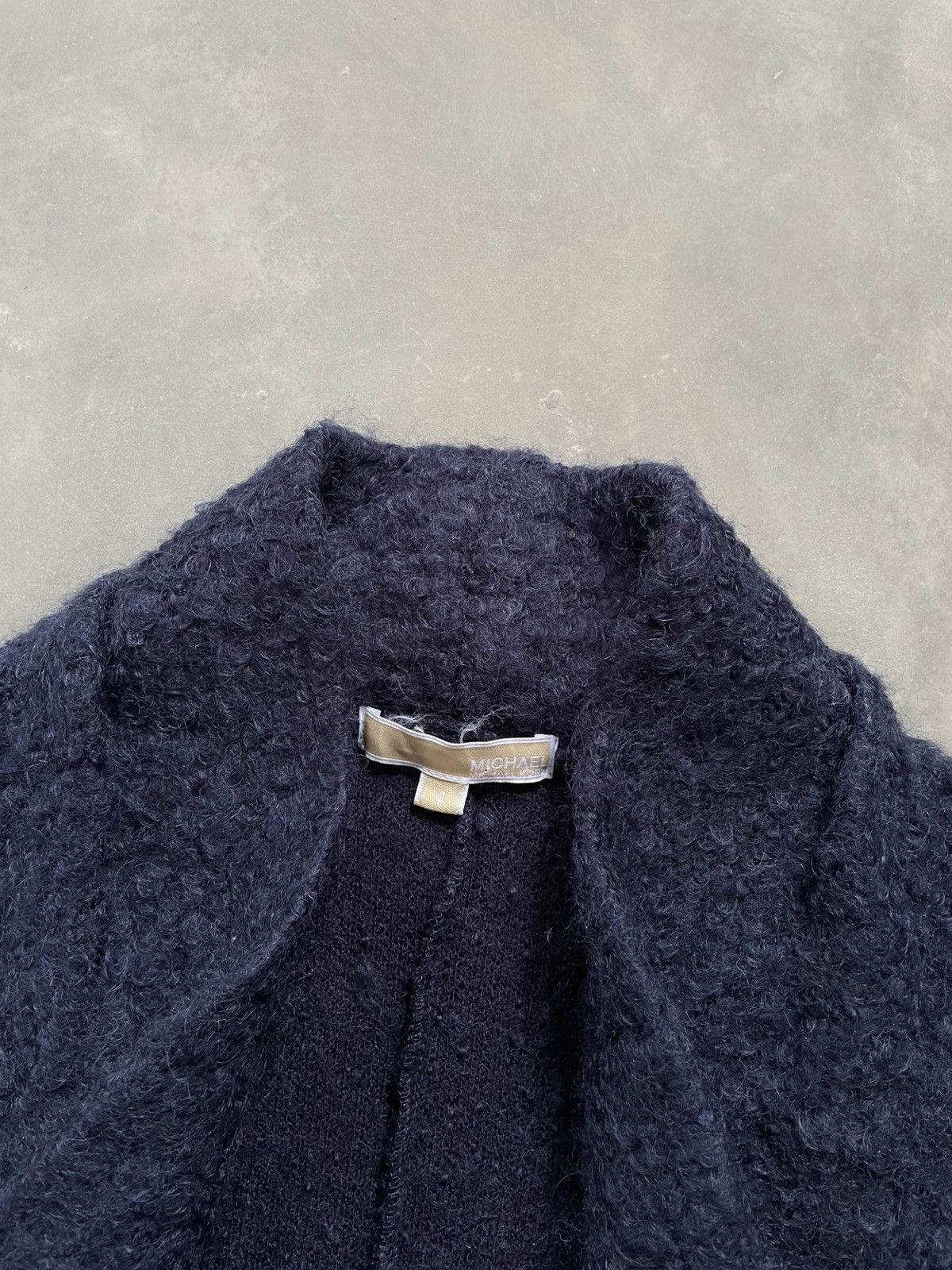 Michael Kors 1990’s Michael Kors - Wool Cardigan Vintage Size L / US 10 / IT 46 - 6 Thumbnail