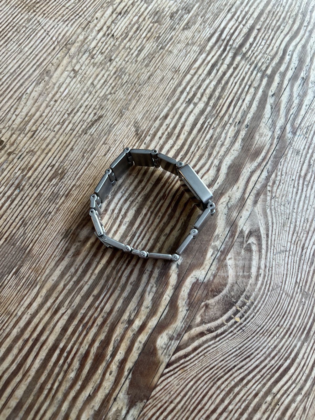 Vintage gucci silver watch