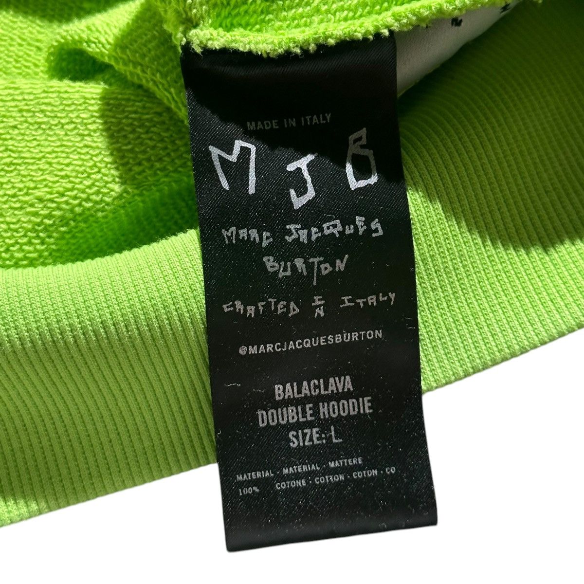 Marc Jacques Burton Double layered balaclava hoodie Size US L / EU 52-54 / 3 - 6 Thumbnail