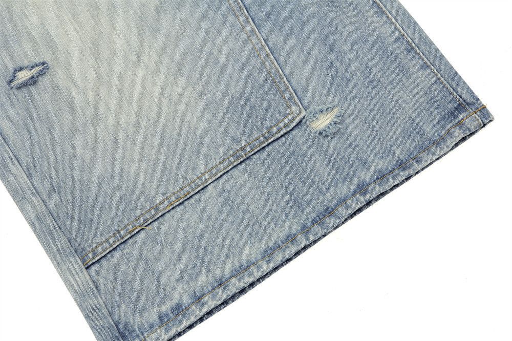 Japanese Brand × Jean Men's punk distressed workwear ripped denim shorts Size US 32 / EU 48 - 6 Thumbnail