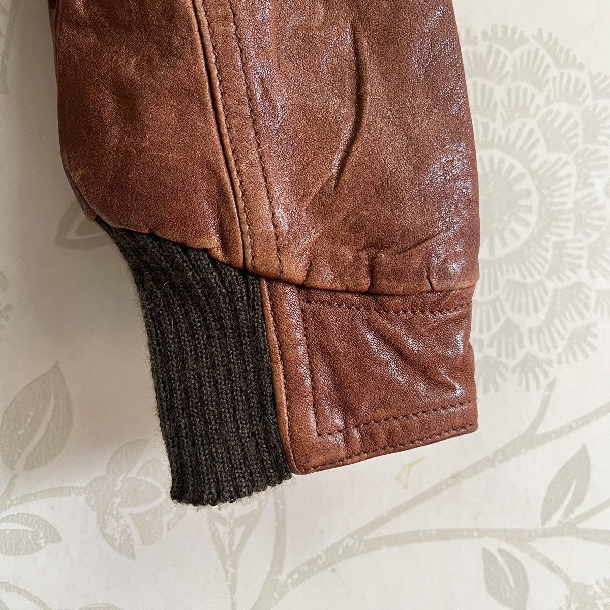 Pas de Calais × Seditionaries Bondage Pas De Calais Sheepskin Leather Jacket Size 38 Size XS / US 0-2 / IT 36-38 - 16 Thumbnail
