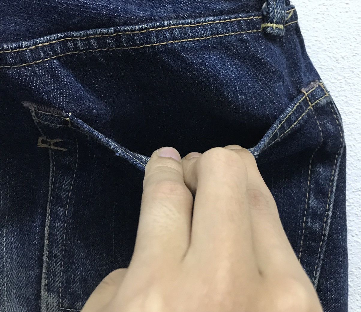 45rpm × Japanese Brand Vintage 45rpm Get At The Root Of Mind Made In Japan Denim Size US 26 / EU 42 - 9 Thumbnail