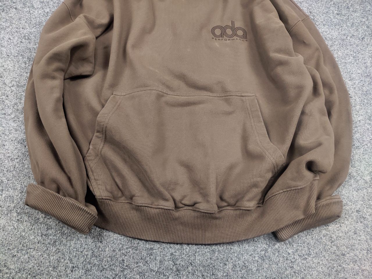 Vintage ADA Adanola performance Design Logo Brown Oversized Hoodie Size M / US 6-8 / IT 42-44 - 6 Thumbnail