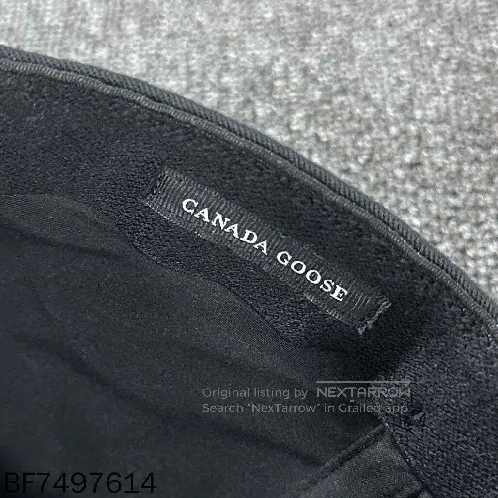 Canada Goose Canada Goose Black Label Logo Baseball Cap. Size ONE SIZE - 6 Thumbnail