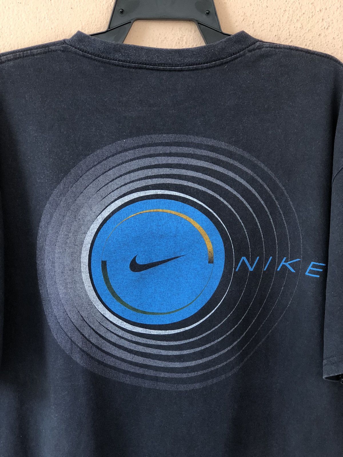 Nike × Vintage Vintage 90s NIKE Spiral Logo Very Rare Size US XL / EU 56 / 4 - 2 Thumbnail