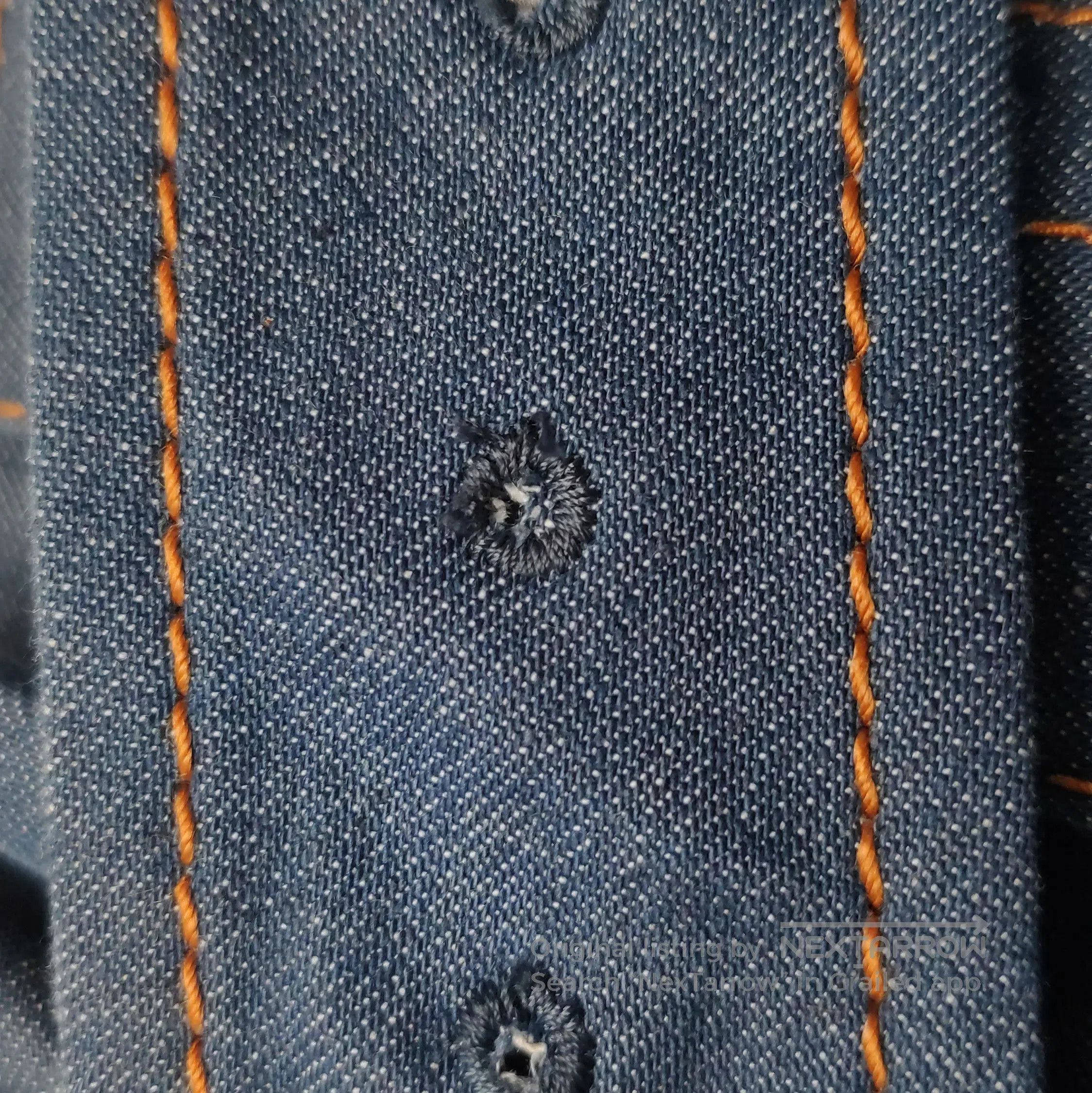 Prada Prada Logo Cotton Denim Mini Skirt . Size 39" - 9 Thumbnail