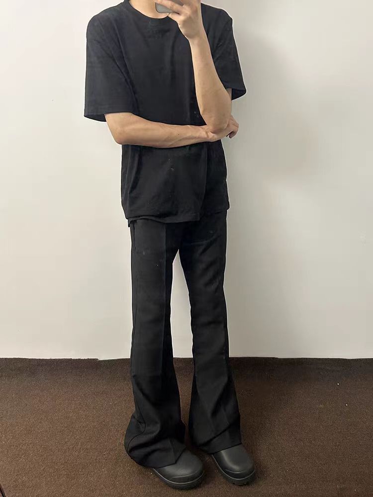 Japanese Brand × Vintage Casual washed black baggy pants Size US 32 / EU 48 - 5 Thumbnail