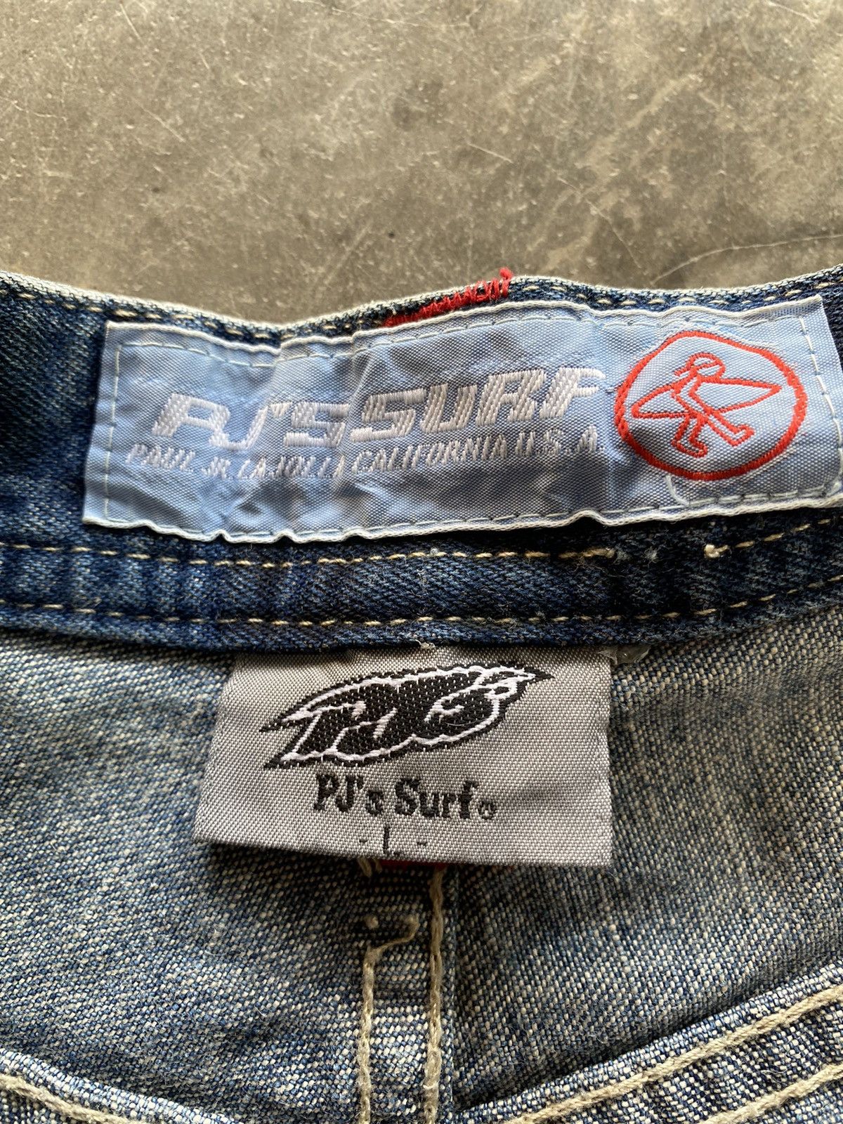 JNCO × Jean × Vintage Vintage Paul Jr Lajolla Surf California Cargo Denim Size US 32 / EU 48 - 7 Thumbnail