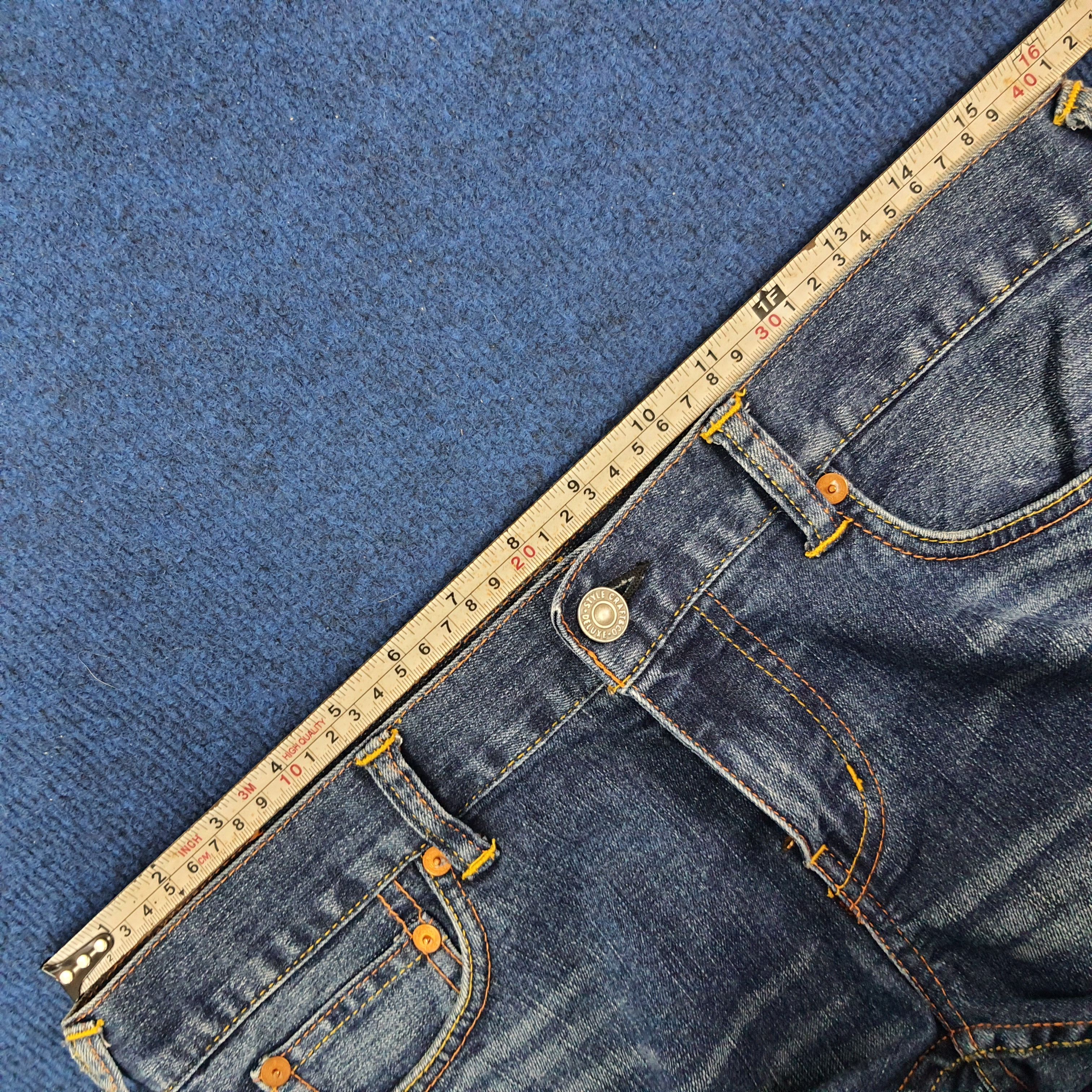 Evisu Vintage Evisu Donia Japanese Brand Custom Daicock Jeans Size 31" - 10 Thumbnail