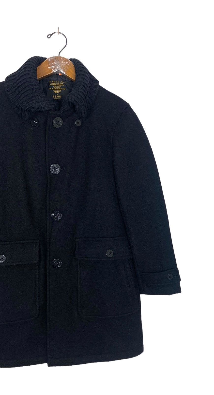 Beams Plus Beams x Fidelity by Gerald & Stewart Wool Military Coat Usa Size US S / EU 44-46 / 1 - 3 Thumbnail