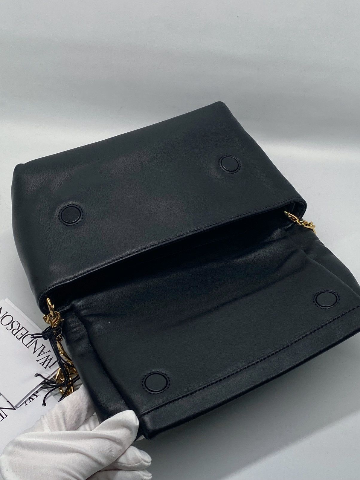 JW Anderson JW ANDERSON Twister midi leather shoulder bag Size ONE SIZE - 12 Thumbnail