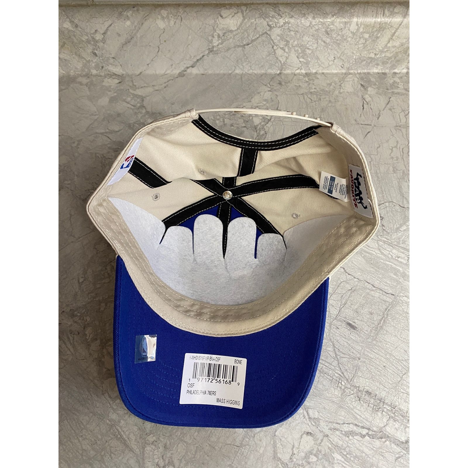 NBA NWT Philadelphia 76ers NBA Basketball Hat Size ONE SIZE - 5 Thumbnail