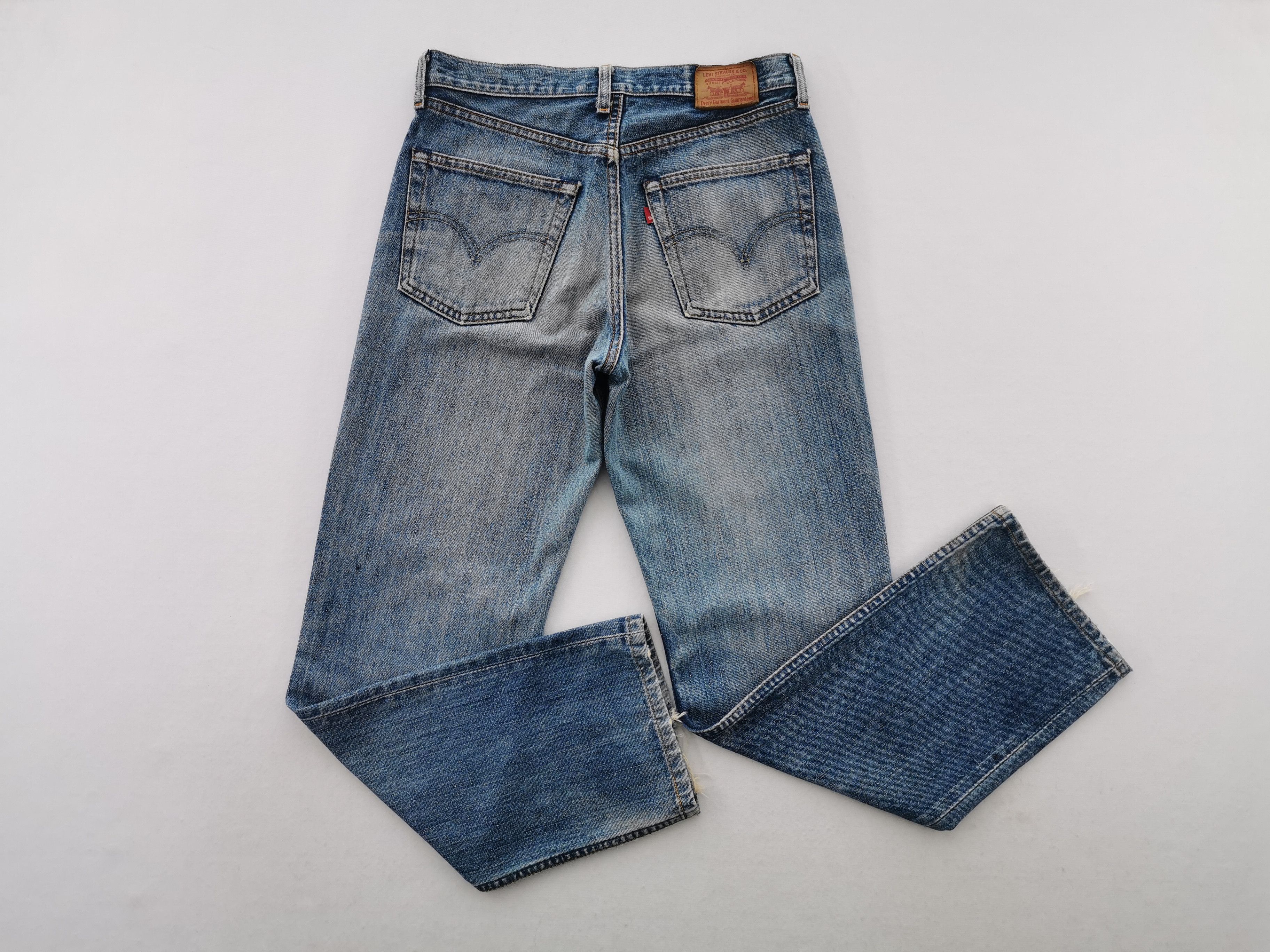 Levi's Distressed Vintage 90's Levis Lot 502 Denim Size 32/31x34 Size US 32 / EU 48 - 1 Thumbnail