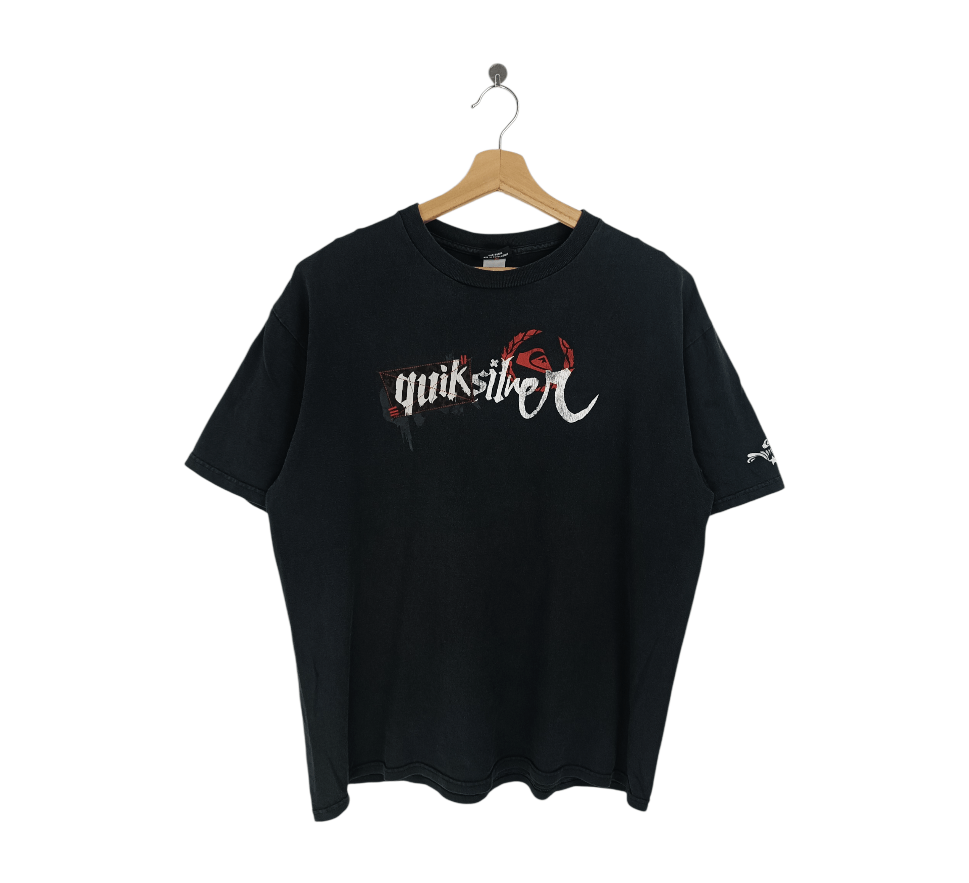 Quiksilver VINTAGE 2000s QUIKSILVER CLASSIC LOGO SURF SKATE SKI TEE Size US XL / EU 56 / 4 - 1 Thumbnail