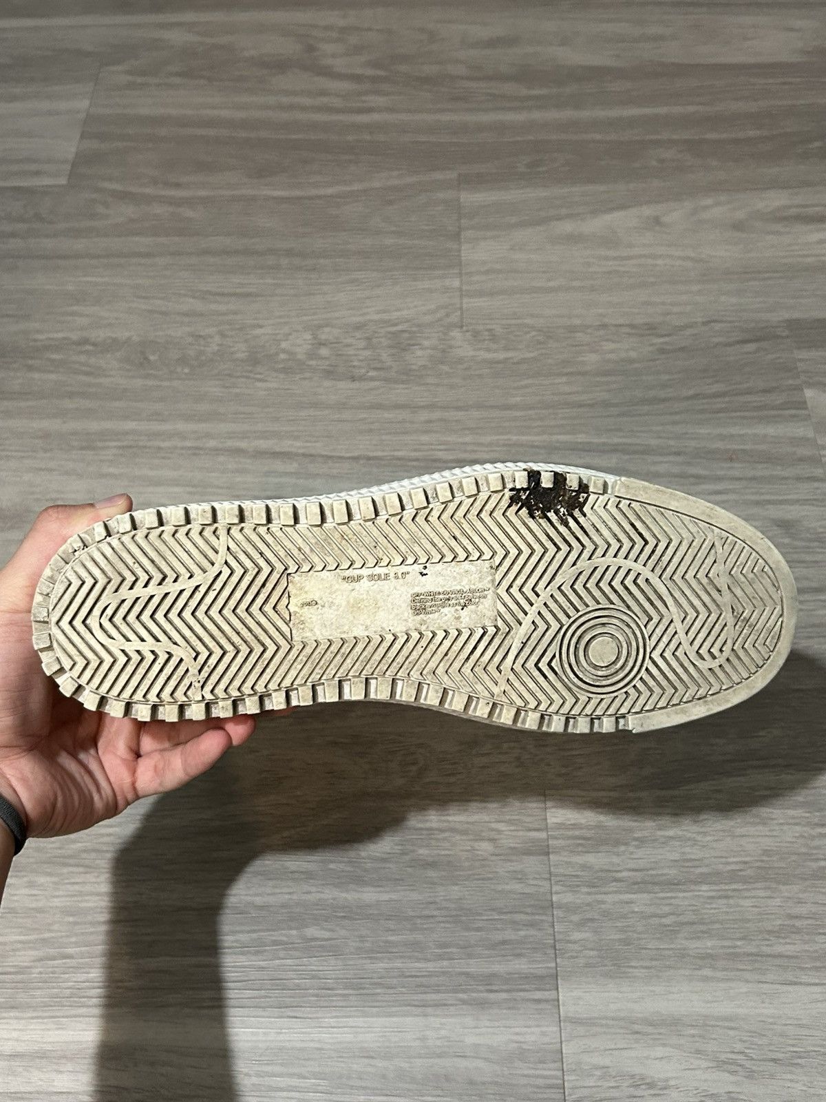 Off-White Virgil Abloh Off-White 3.0 High Arrows Sneaker Size 9 Size US 9 / EU 42 - 11 Thumbnail