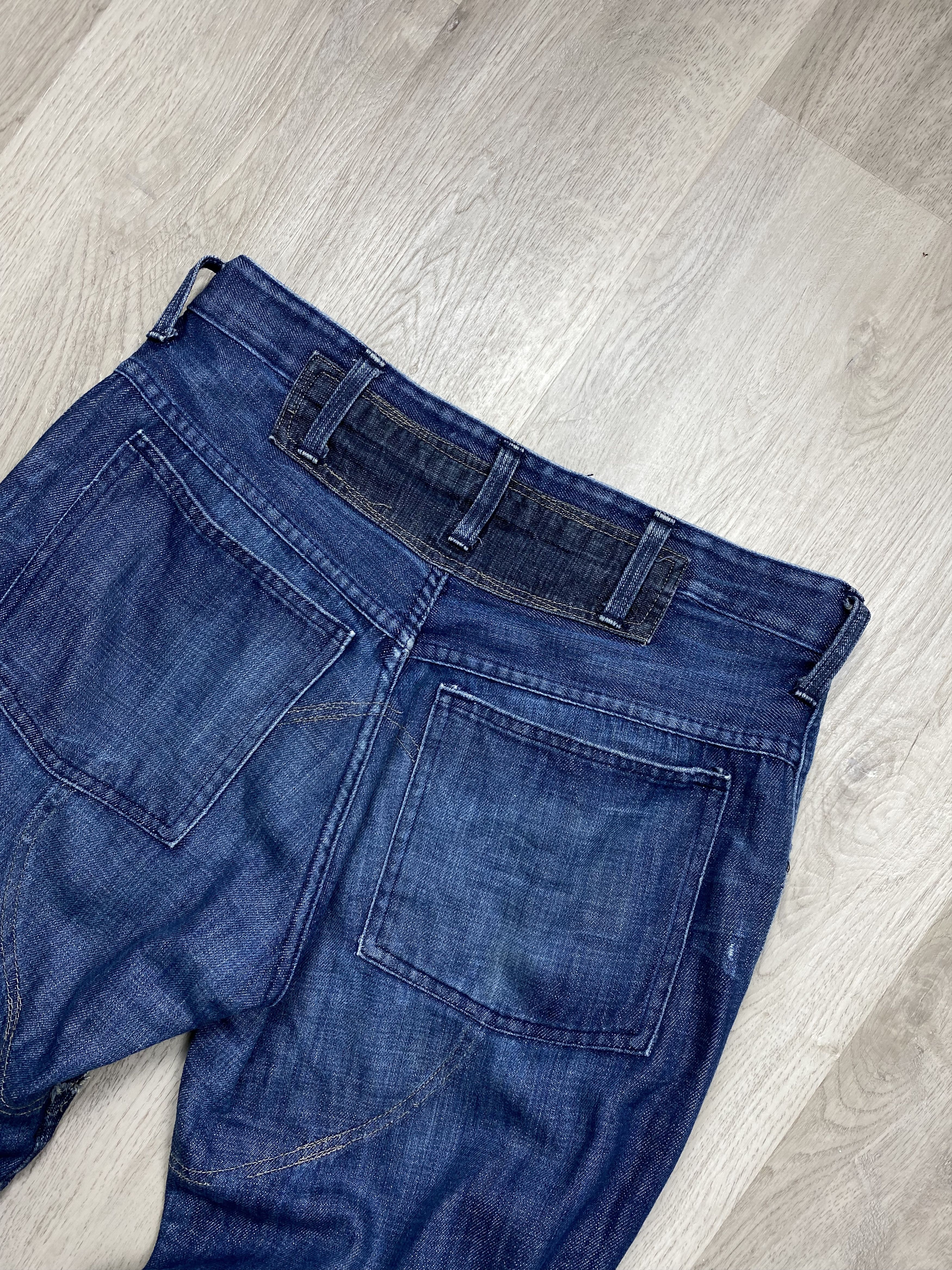 G-Star G Star Raw Mens Denim Pants Double Knee Y2K Size US 33 - 7 Thumbnail