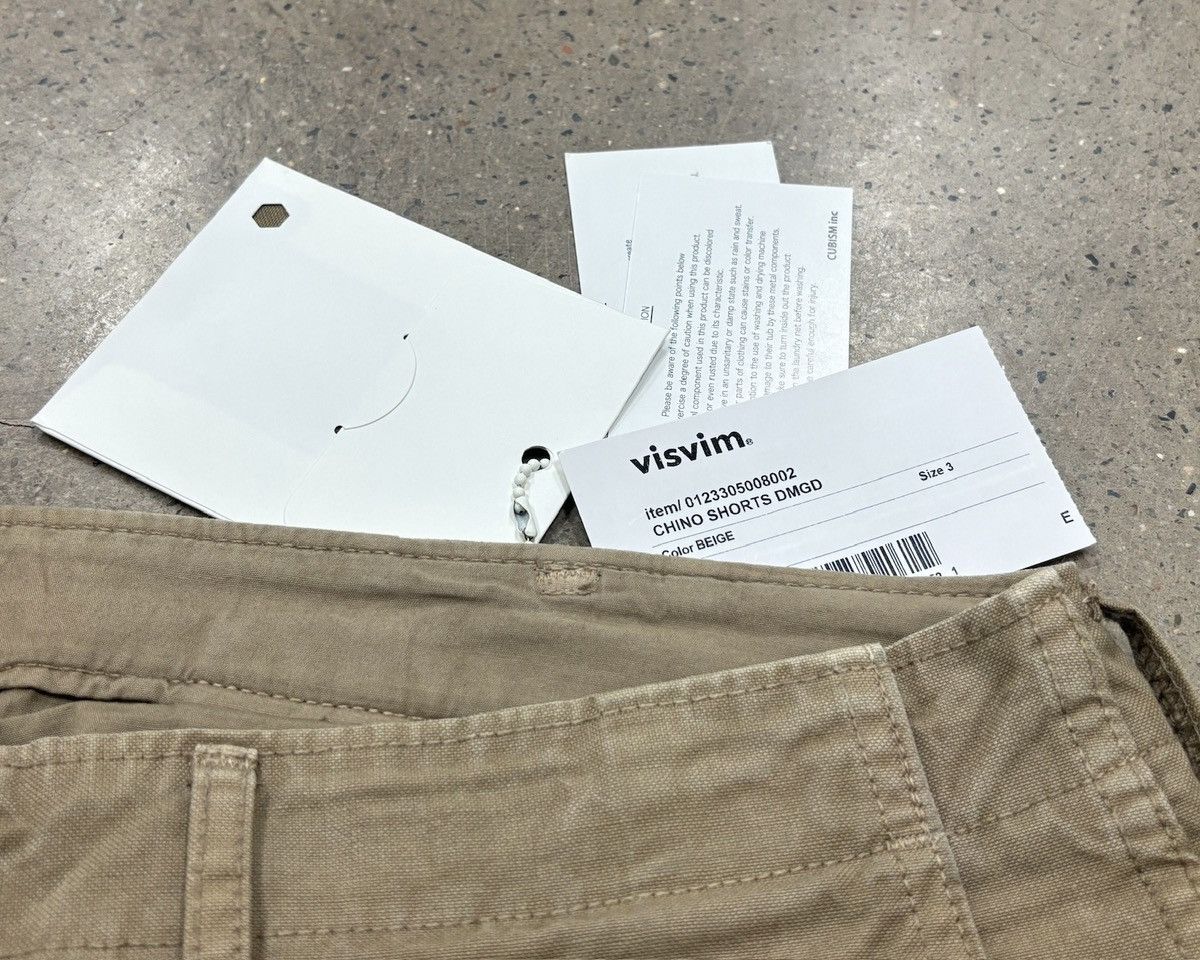Visvim VISVIM 23ss Chino Shorts DMGD，size3 Size US 34 / EU 50 - 6 Thumbnail