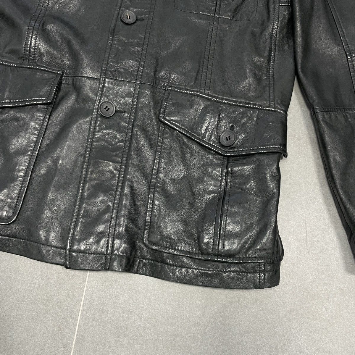 Tommy Hilfiger Tommy Hilfiger Goat Leather Jacket Size 46 Size US S / EU 44-46 / 1 - 7 Thumbnail