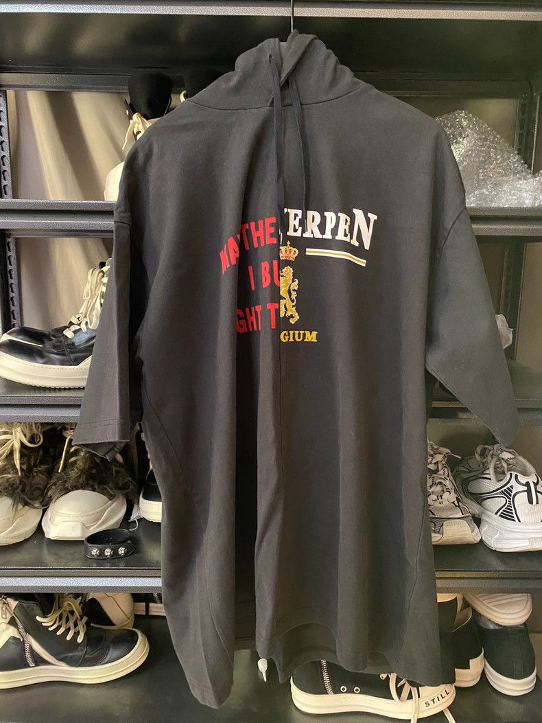 Vetements Vetements Antwerp deconstructed print T-shirt hoodie Size US XS / EU 42 / 0 - 1 Thumbnail