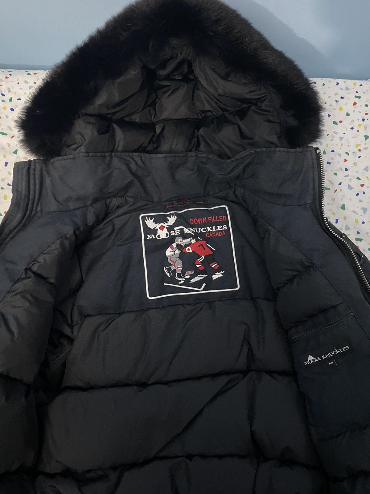 Moose Knuckles Original Ballistic Bomber Fur Size US M / EU 48-50 / 2 - 2 Thumbnail