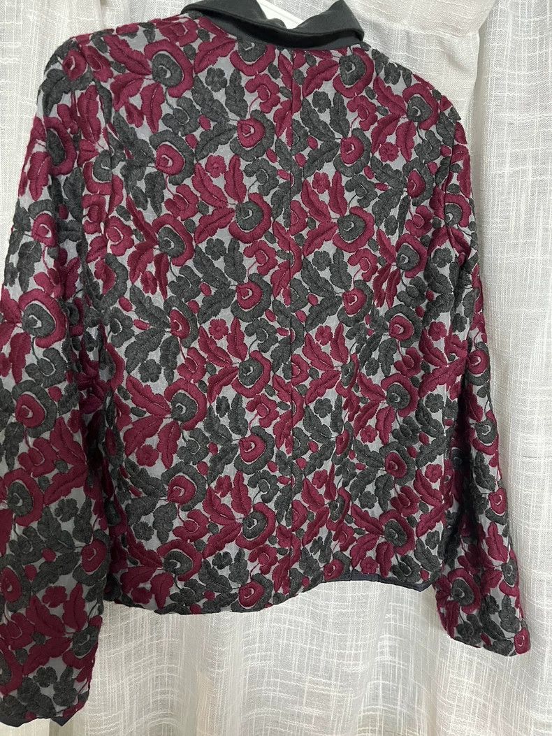 Comme des Garcons Comme Des Garcons Embroidered flower coat Size M / US 6-8 / IT 42-44 - 2 Thumbnail
