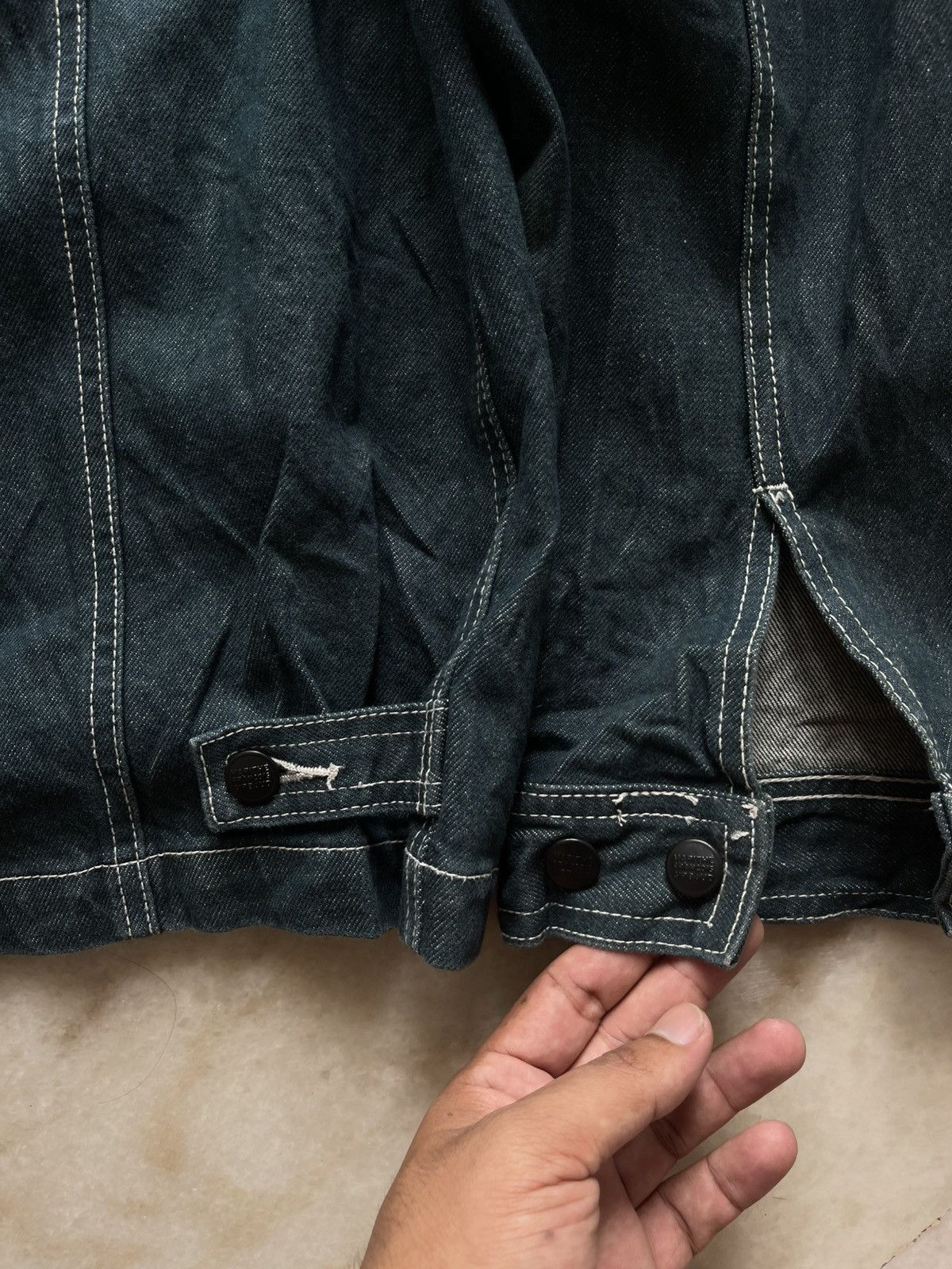 CLOSED × Marithe + Francois Girbaud 2000s Marithe Francois Girbaud Denim Jacket Size US XL / EU 56 / 4 - 17 Thumbnail