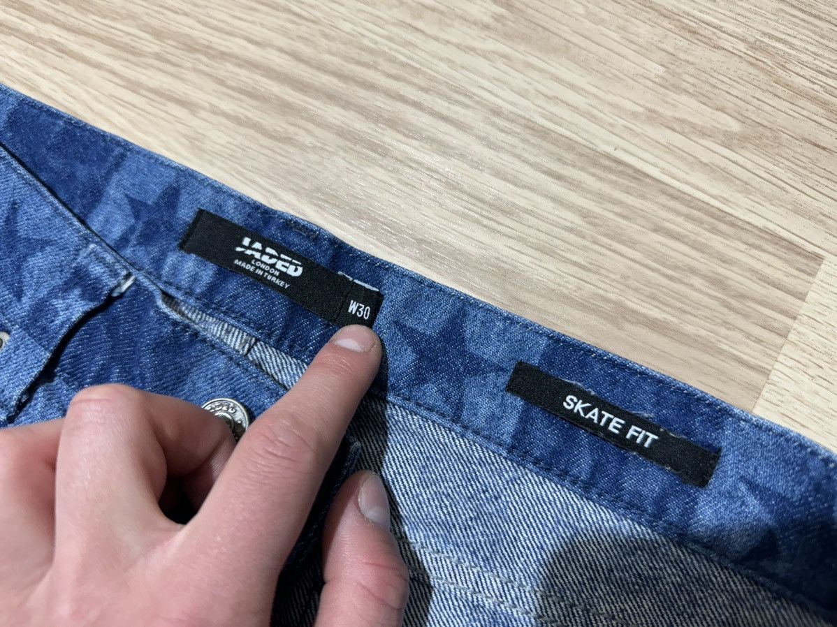 Designer × Jaded London Jaded London stars denim jeans Size US 30 / EU 46 - 6 Thumbnail