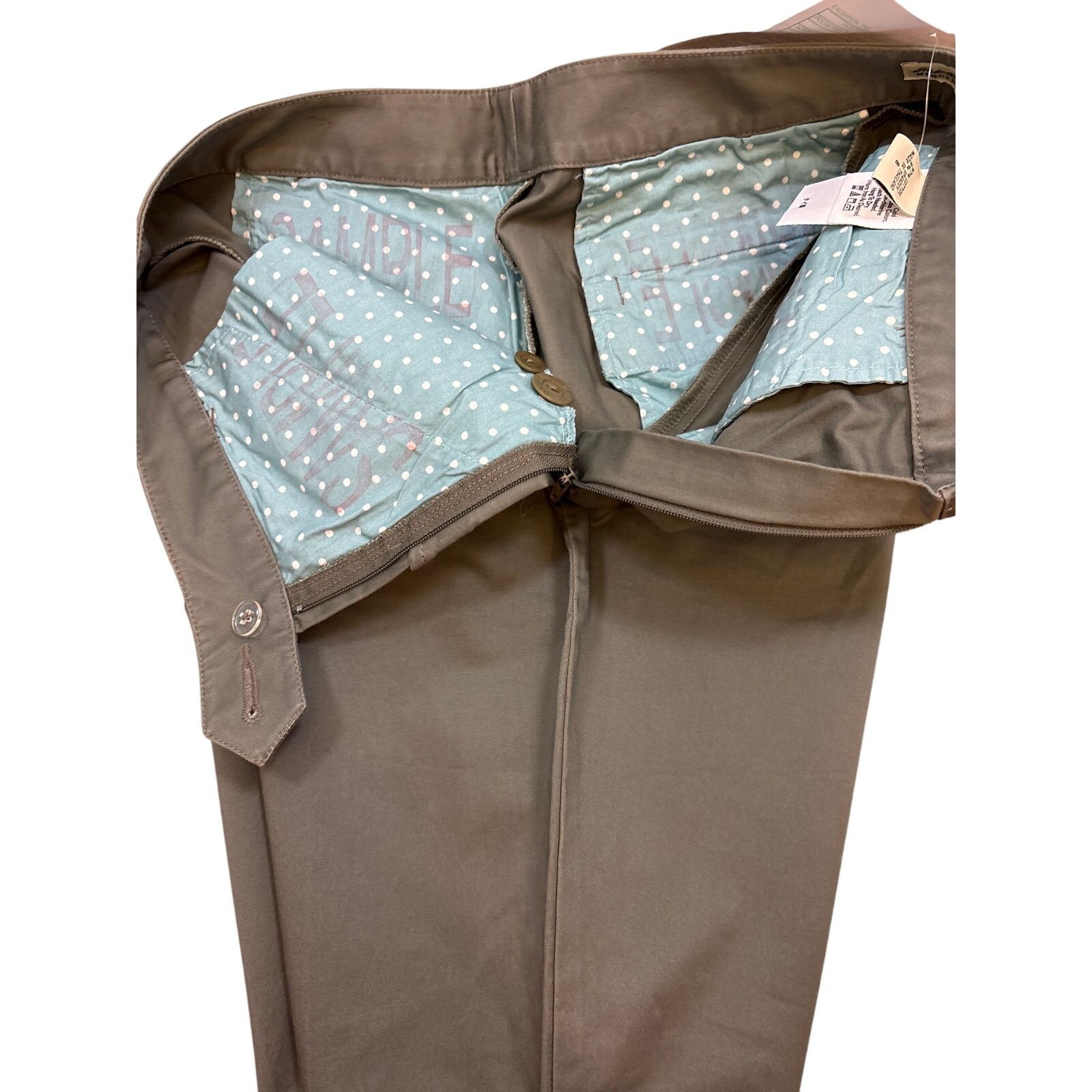 Eddie Bauer VTG 05 NWT Sample Eddie Bauer Mercer side zip slacks sz 8 Size 30" / US 8 / IT 44 - 6 Thumbnail