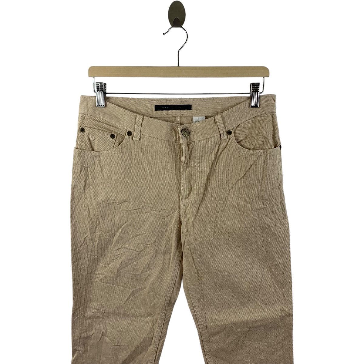 Designer × Marc Jacobs MARC JACOBS Beige colour jeans Size US 31 - 2 Thumbnail