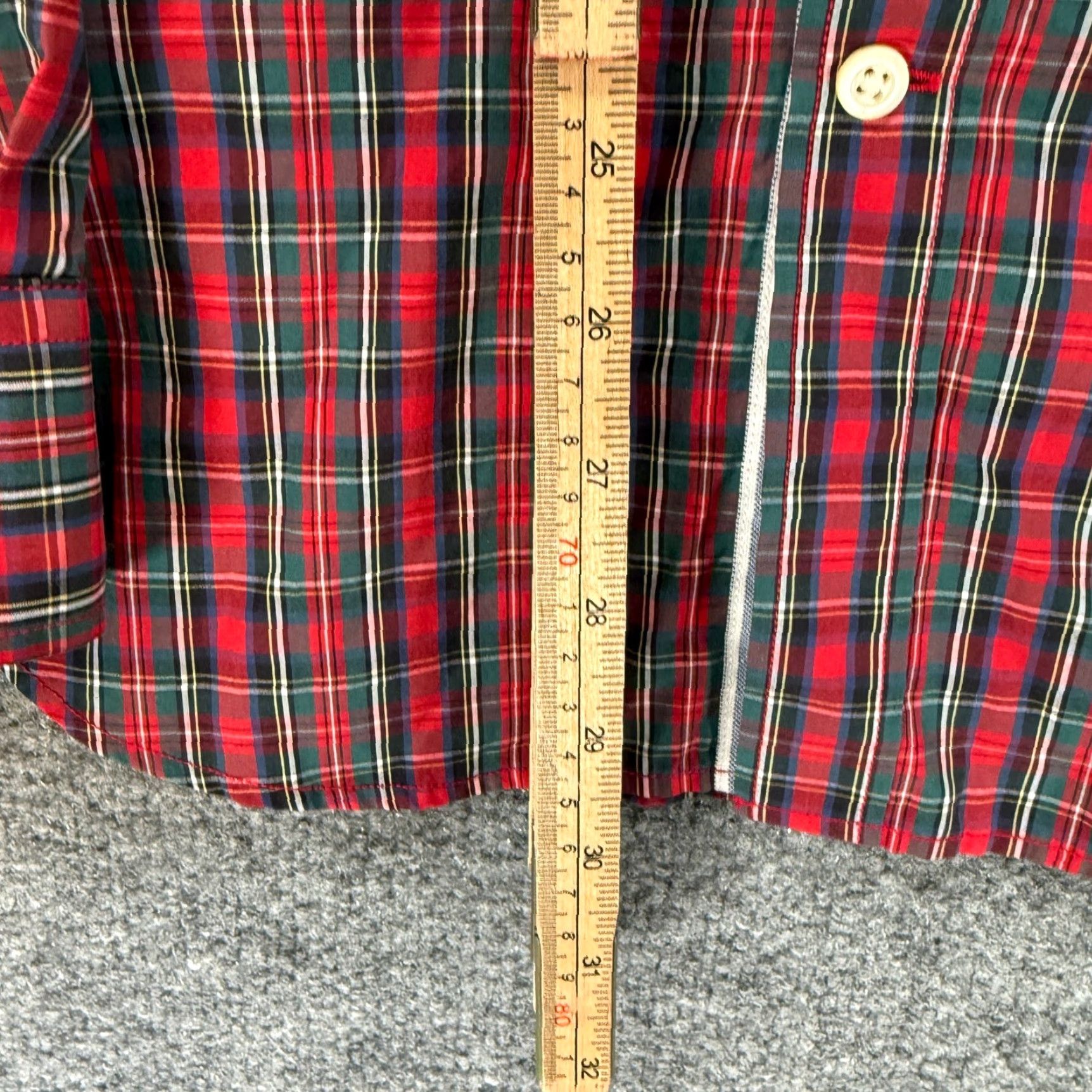 Banana Republic VINTAGE Banana Republic Button-Down Shirt Mens M Red Plaid Slim Fit NEW Size US M / EU 48-50 / 2 - 3 Thumbnail