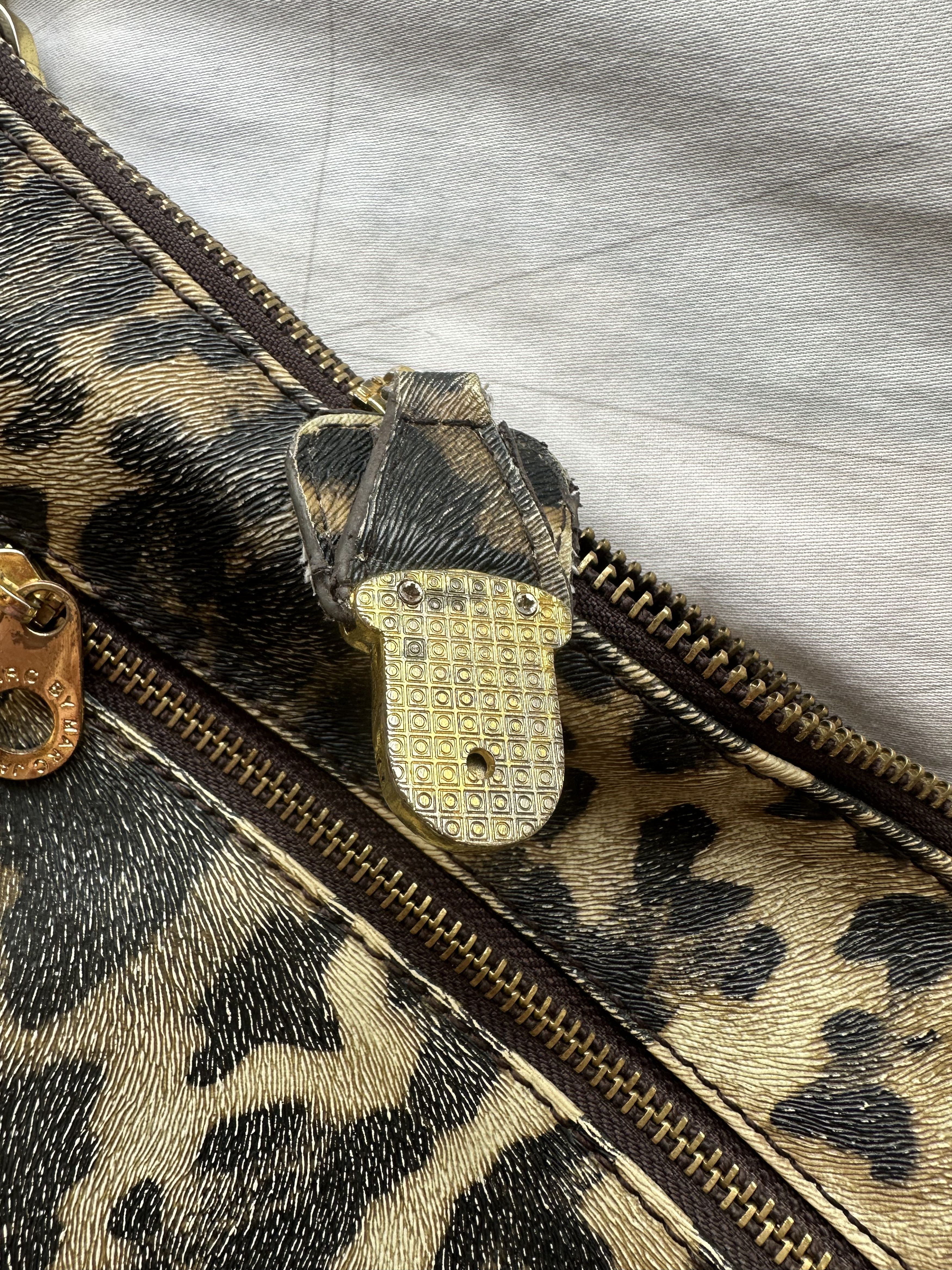 Marc Jacobs Marc Jacobs Animal Print Cheetah Vegan Faux Leather Bag Size ONE SIZE - 13 Thumbnail