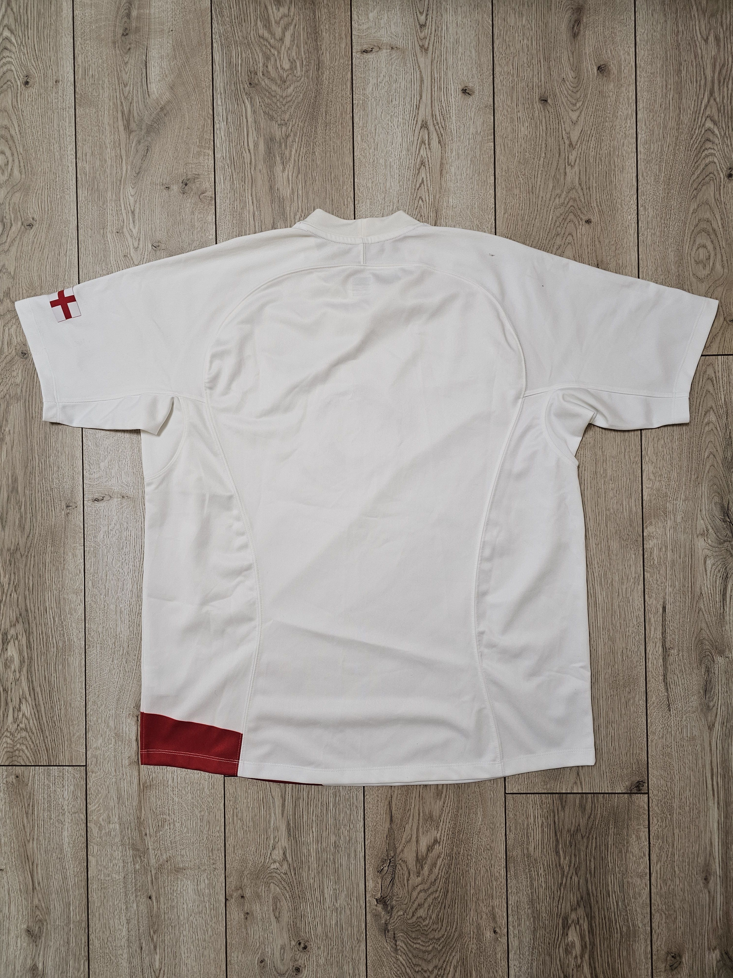 Nike × Vintage ENGLAND RUGBY JERSEY VINTAGE NIKE SHIRT RUGBY JERSEY O2 Size US XL / EU 56 / 4 - 2 Thumbnail