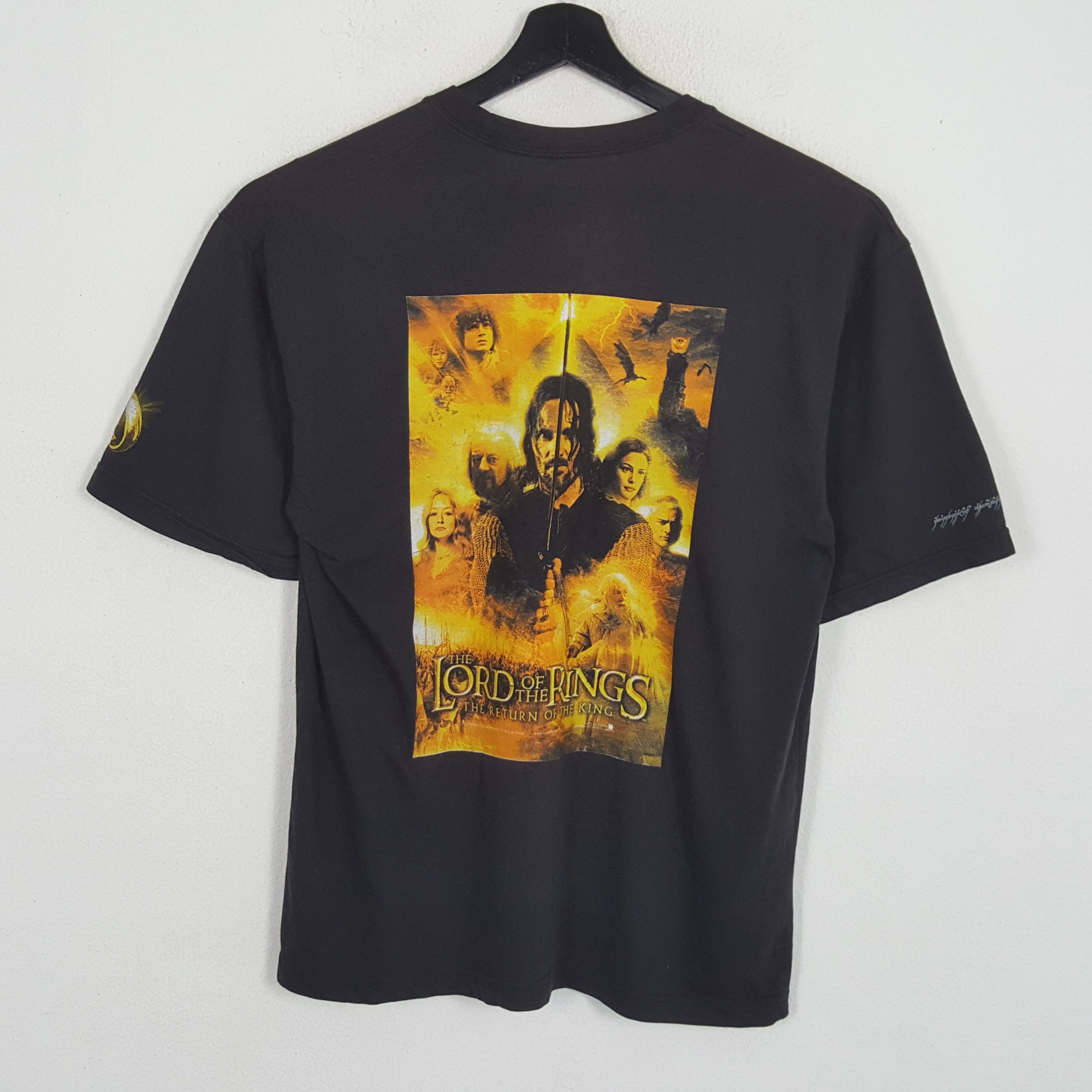 Vintage THE LORD OF THE RINGS Movie Canon Promo Tshirt Size US M / EU 48-50 / 2 - 1 Thumbnail