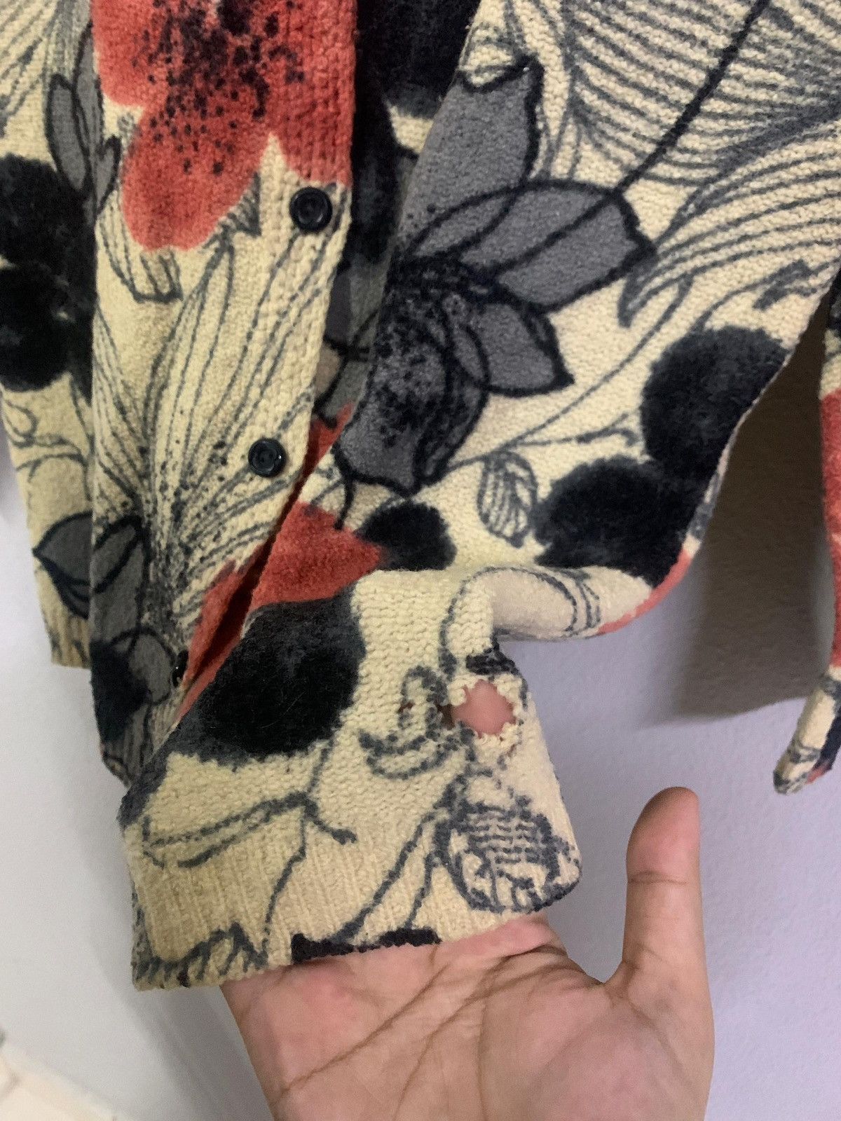 Other Vintage Houyou Button Ups Full Print Cardigan Size XS / US 0-2 / IT 36-38 - 10 Thumbnail