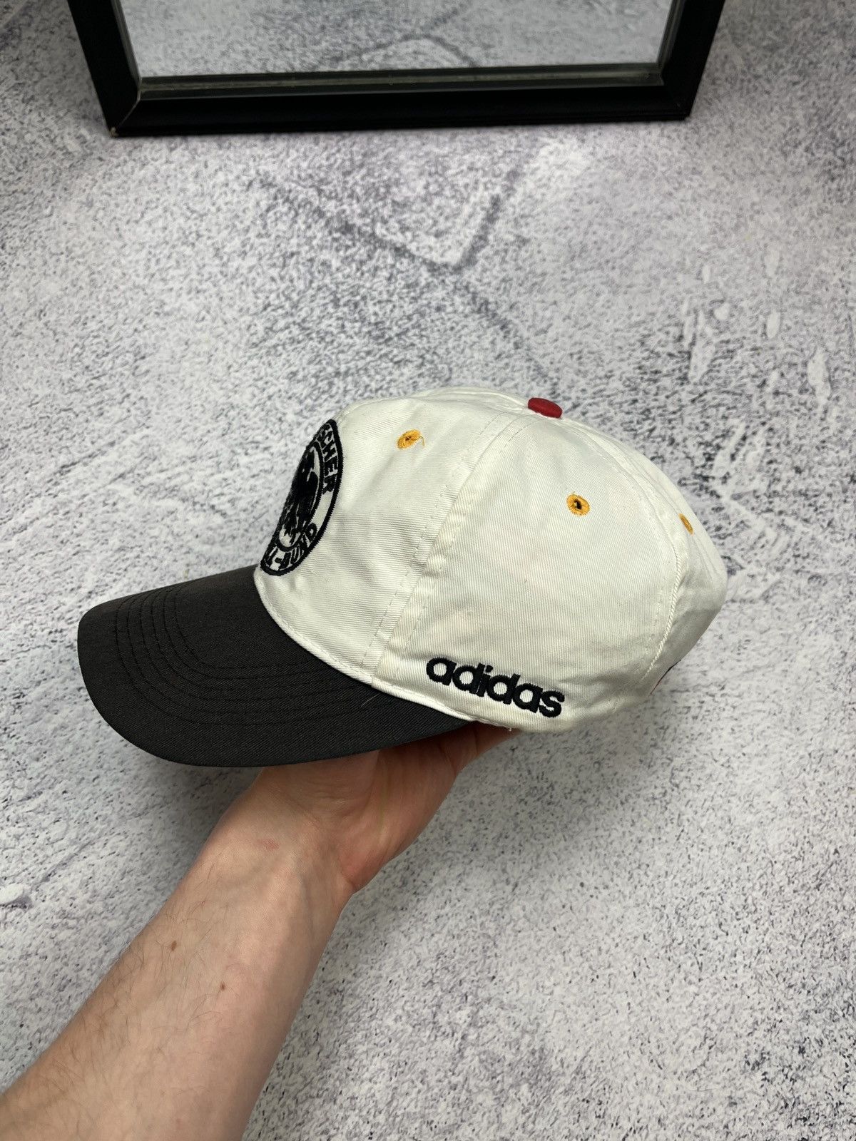 Adidas × Vintage Vintage 90’s Germany Football World Cup Snapback Cap Rare Size ONE SIZE - 3 Thumbnail