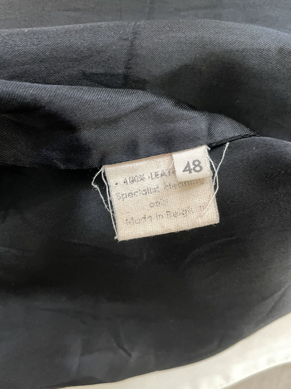 Raf Simons Raf Simons AW1997 Assymetrical Leather Jacket Size US M / EU 48-50 / 2 - 5 Thumbnail