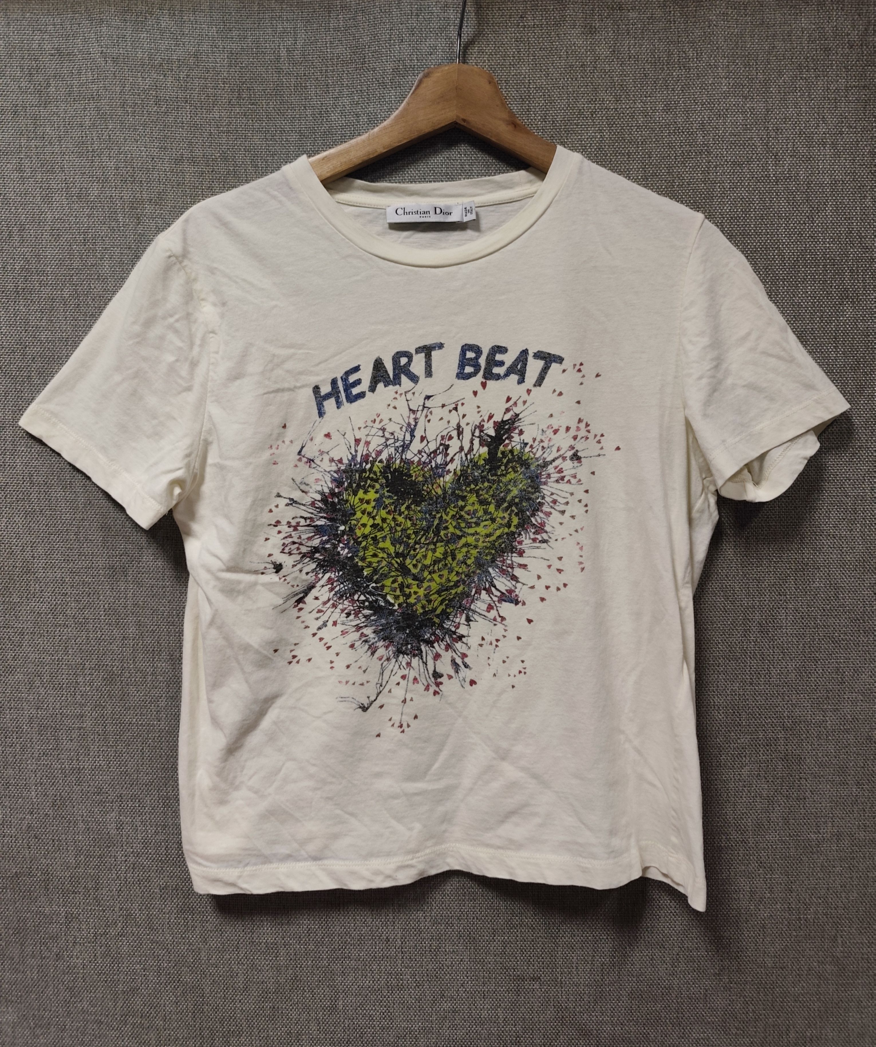 Dior Christian Dior Heart Beat Tee Size S / US 4 / IT 40 - 1 Thumbnail
