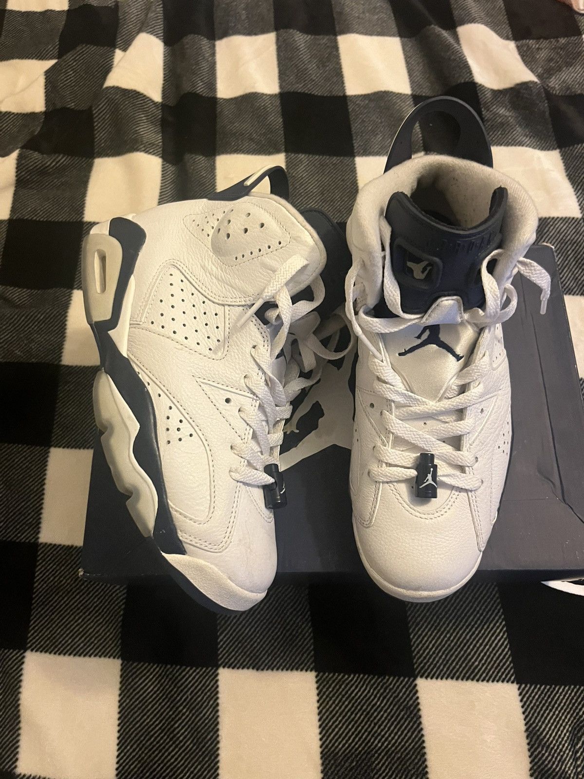 Jordan Brand Jordan 6 Midnight Navy Size US 7 / EU 40 - 4 Thumbnail