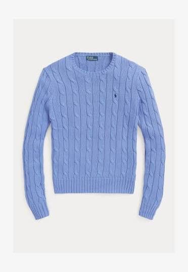 Ralph Lauren POLO RALPH LAUREN CABLE-KNIT COTTON JUMPER - PULOVER Size US M / EU 48-50 / 2 - 1 Preview