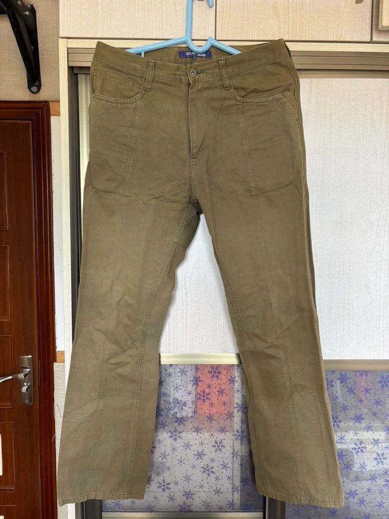 Junya Watanabe Junya Watanabe AD2006 Flared Trousers - dmc Size US 32 / EU 48 - 1 Thumbnail