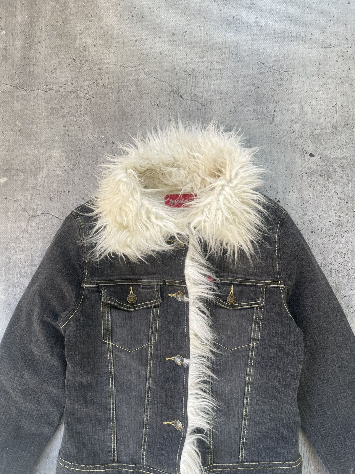 Other Crazy Japan Style🤩 Jeans Suede Fur Faux Jacket Size S / US 4 / IT 40 - 4 Thumbnail
