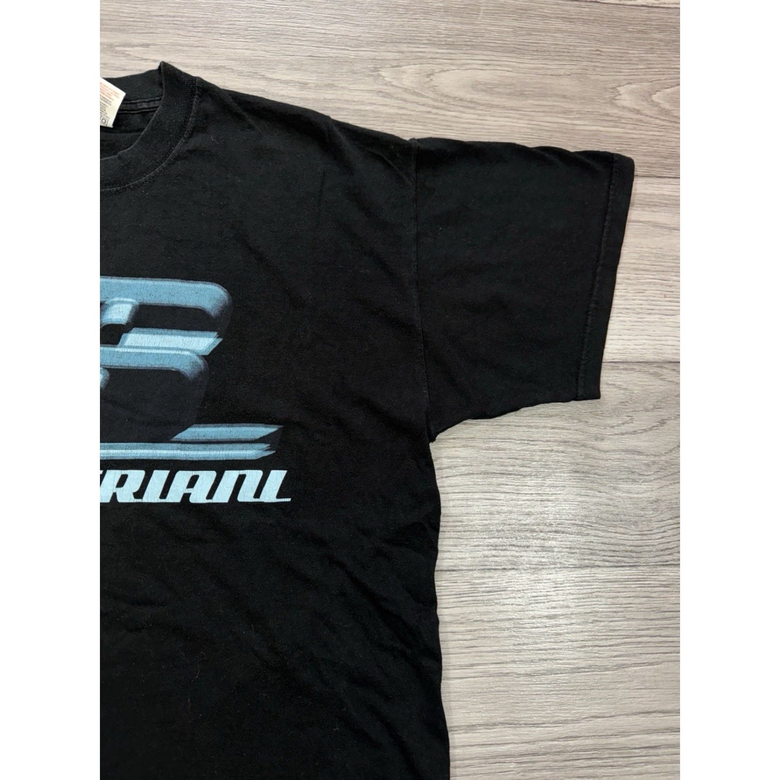 Fruit Of The Loom VINTAGE Joe Satriani Strange Beautiful Tour 2002 Black T-Shirt XL Mens Short Sleeve FXOFOT Loom Shirt Size US XL / EU 56 / 4 - 6 Thumbnail
