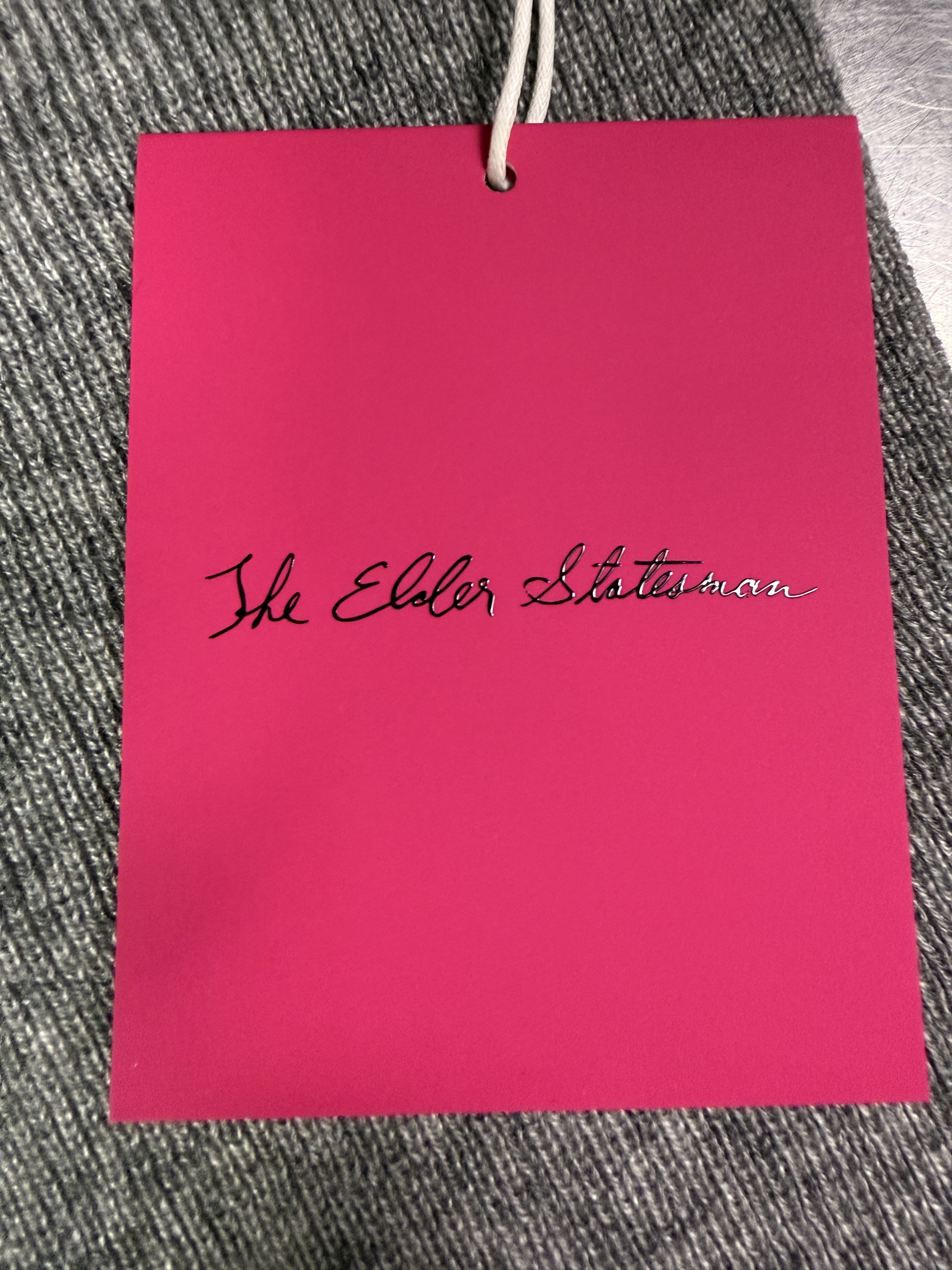 The Elder Statesman $395 The Elder Statesman Delicash Light Grey Tank Top Size S / US 4 / IT 40 - 11 Thumbnail