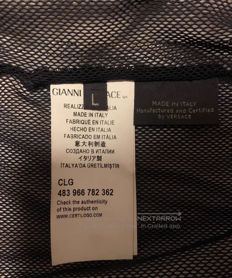 Versace Versace Men's jacket coat Size US L / EU 52-54 / 3 - 6 Thumbnail